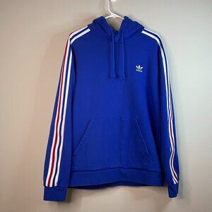 Adidas Originals Men's 3-Stripes FB USA Nations Hoodie Size Large